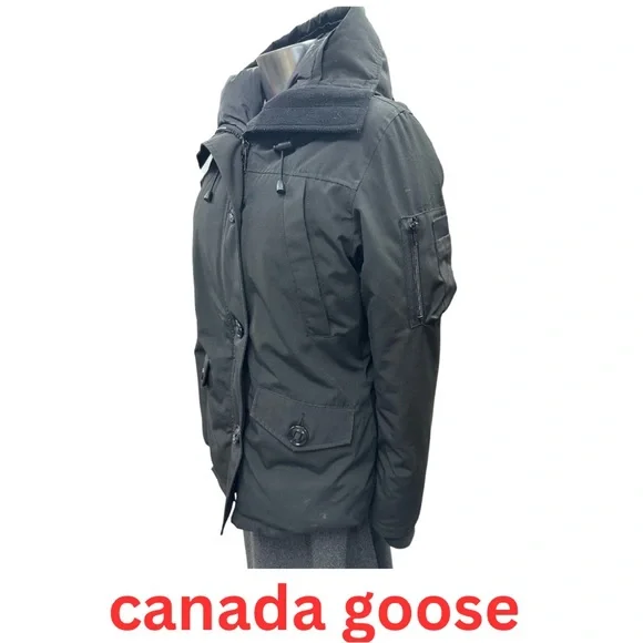 Canada Goose Women’s Rideau Parka Black Size Medium - Picture 4 of 17